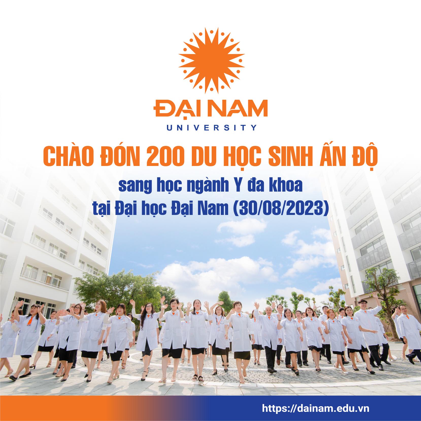 chao-don-200-du-hoc-sinh-an-do-sang-hoc-nganh-y-da-khoa-tai-dai-hoc-dai-nam